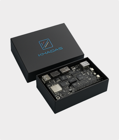 Khadas VIM3 Basic SBC with 2GB RAM, 16GB eMMC, Amlogic A311D, and 5.0 TOPS NPU – Development Board